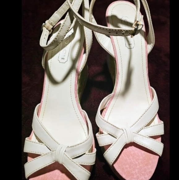 Coach leather wedges - Picture 4 of 12